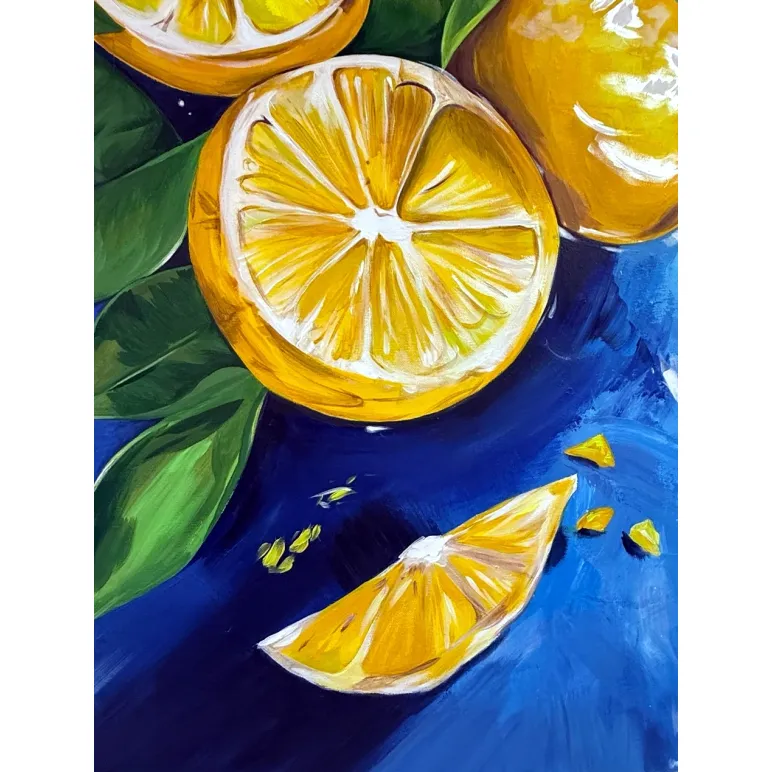 Интерьерная картина "Лимоны"