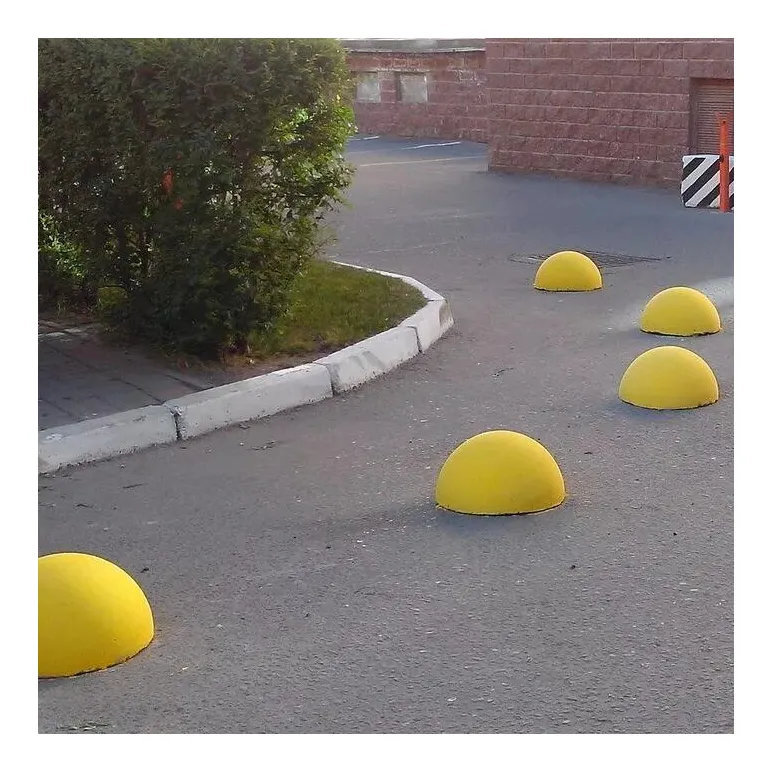 Оградительная полусфера из бетона для ограждения зоны парковки "Парковочный ограничитель"