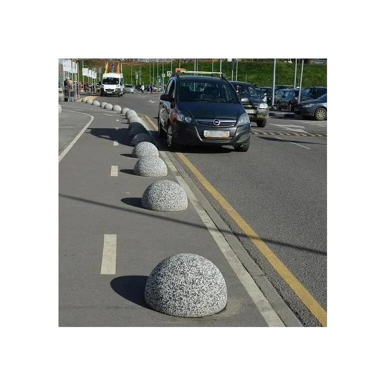 Оградительная полусфера из бетона для ограждения зоны парковки "Парковочный ограничитель"