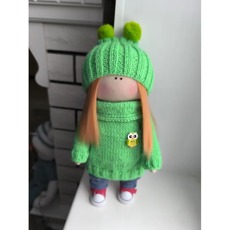 Кукла интерьерная ручная работа