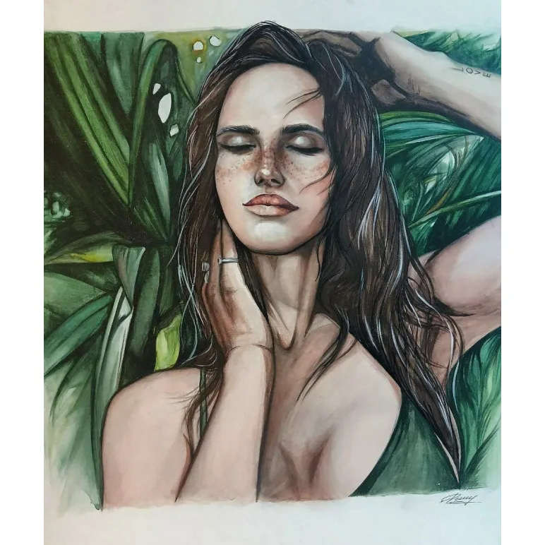 Интерьерная картина "Дыхание"