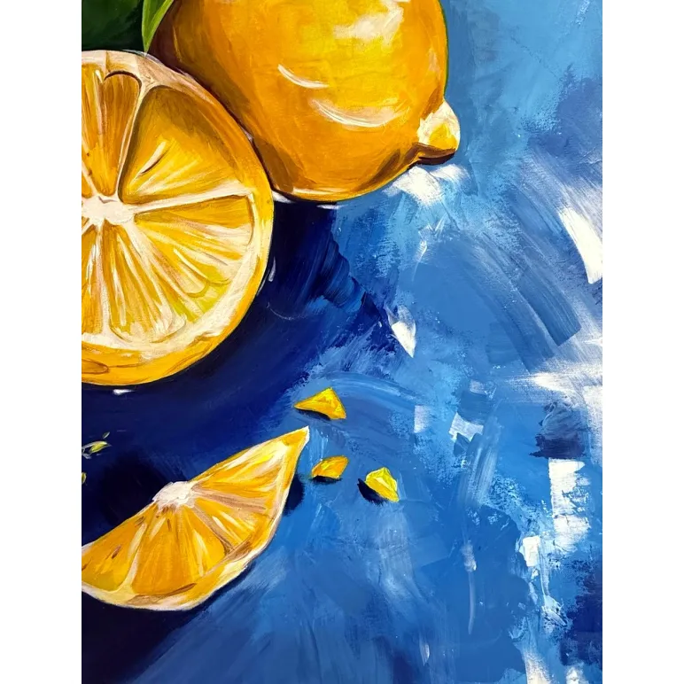 Интерьерная картина "Лимоны"