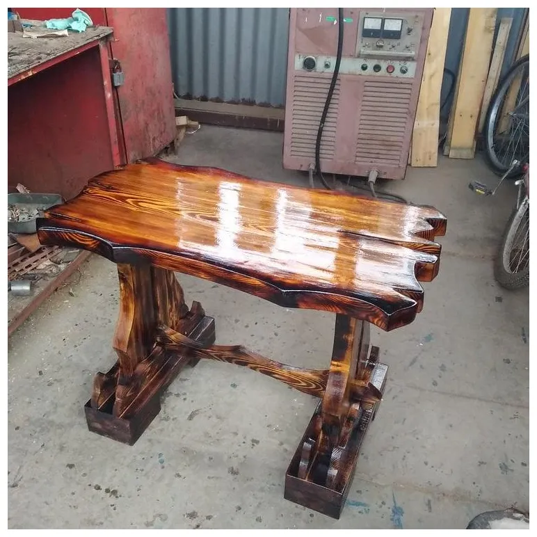 СТОЛ ДЛЯ САДА ИЗ МАССИВА , МАТЕРИАЛ СОСНА Стол для сада из массива , материал сосна