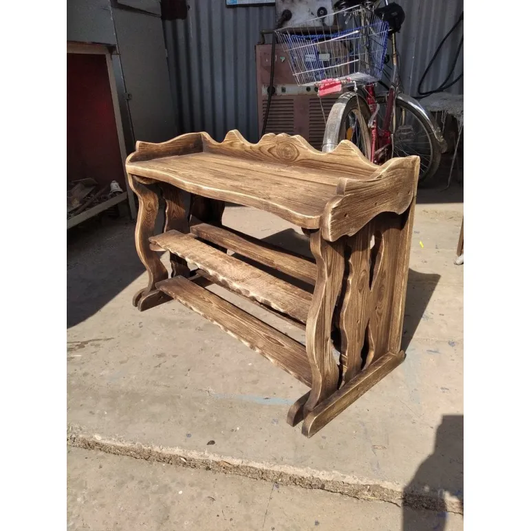 Обувница из массива сосны