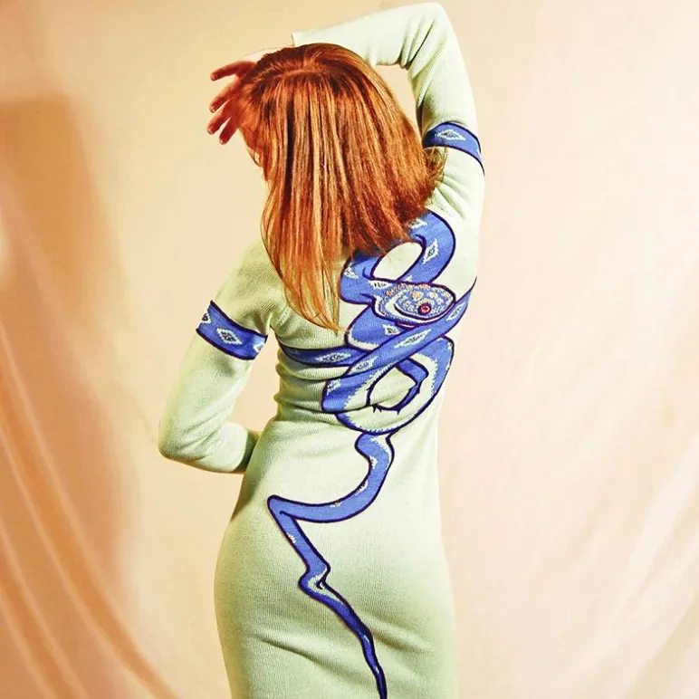 Платье "Жаккард с сюрпризом"