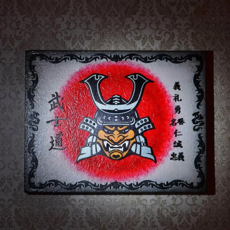 Панно "Самурай"