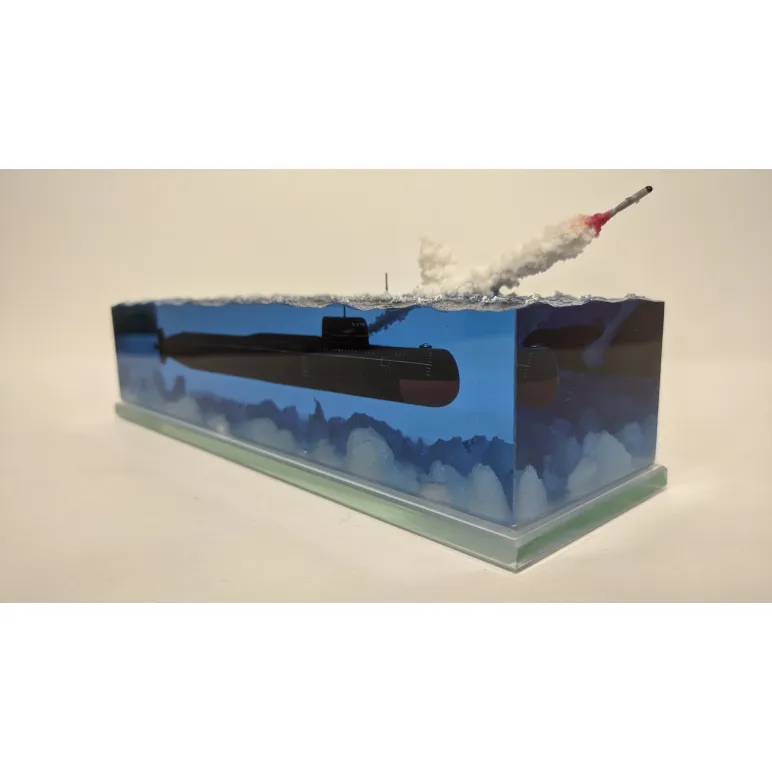 Модель подводной лодки 667АТ «Груша».