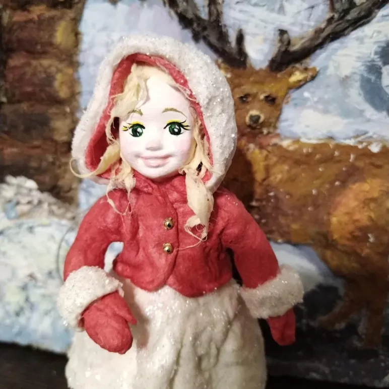 Ватная игрушка