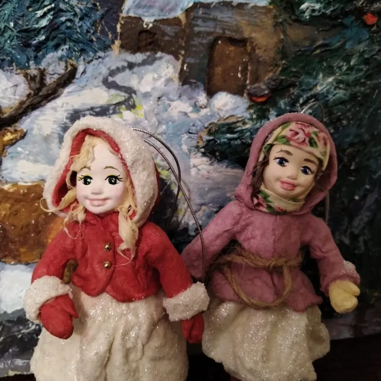 Ватная игрушка