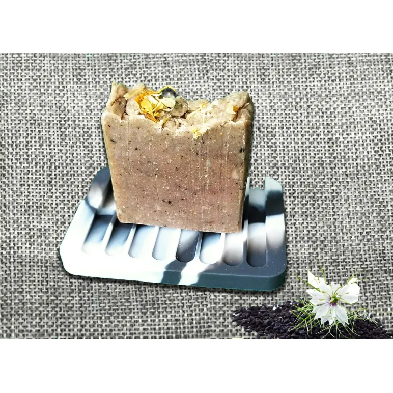 Натуральное мыло "Травяное" с маслом черного тмина