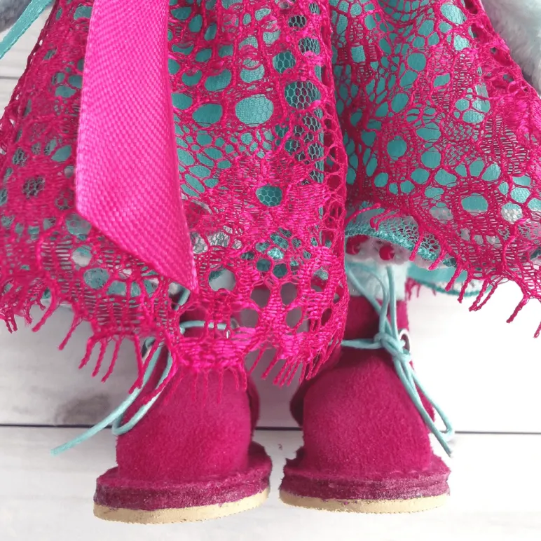 плюшевый зая ручной работып