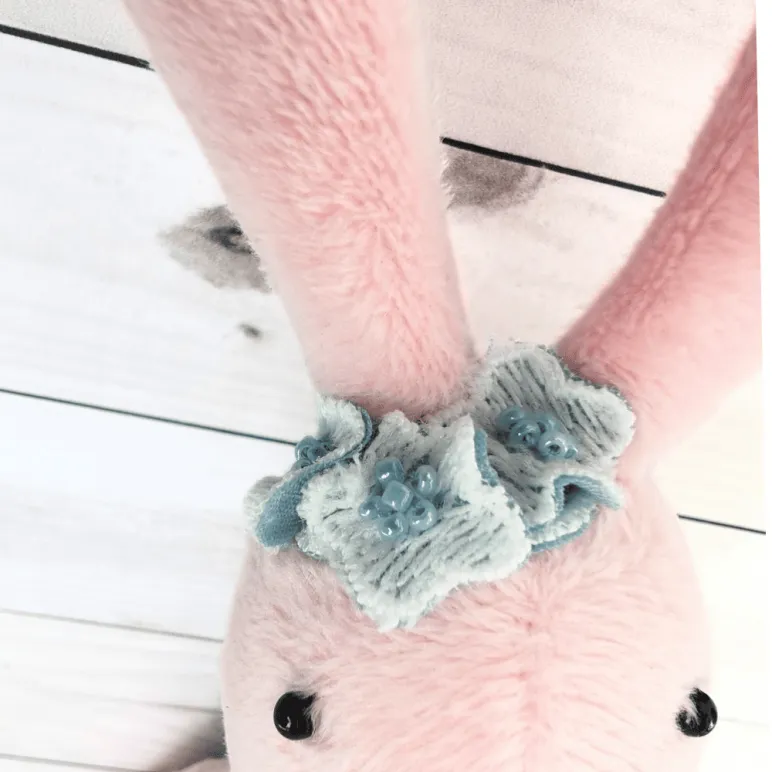 плюшевый зайка ручной работы