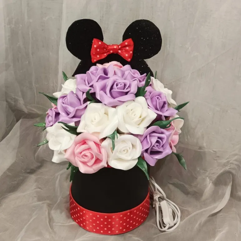 Светильник из изолона - ночник Микки