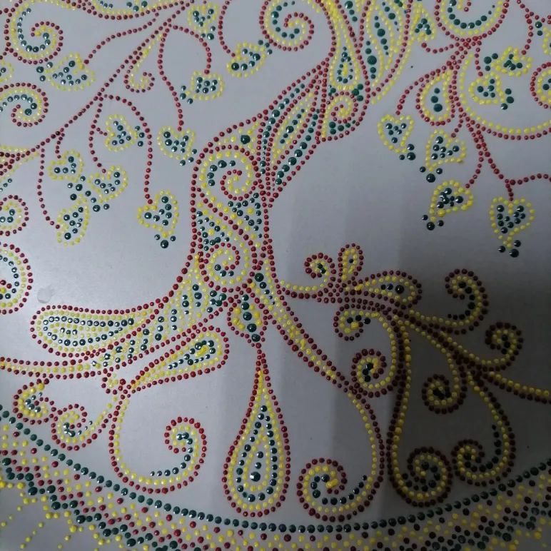 Керамика ручной работы, блюдо сервировочное