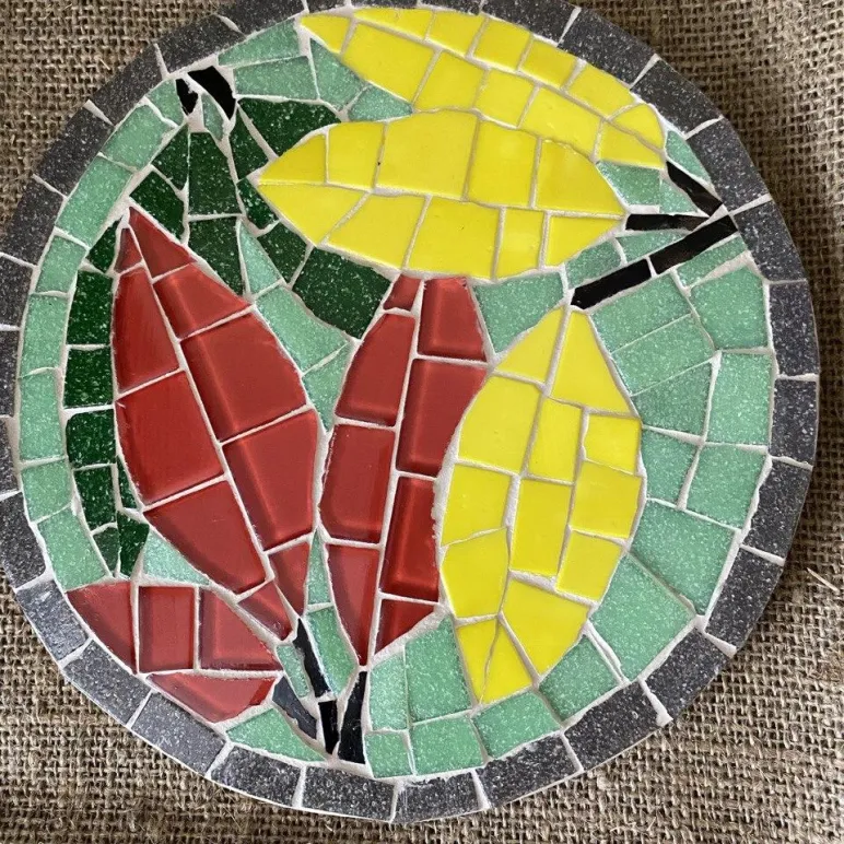 Подставки под горячее декорированные мозаикой