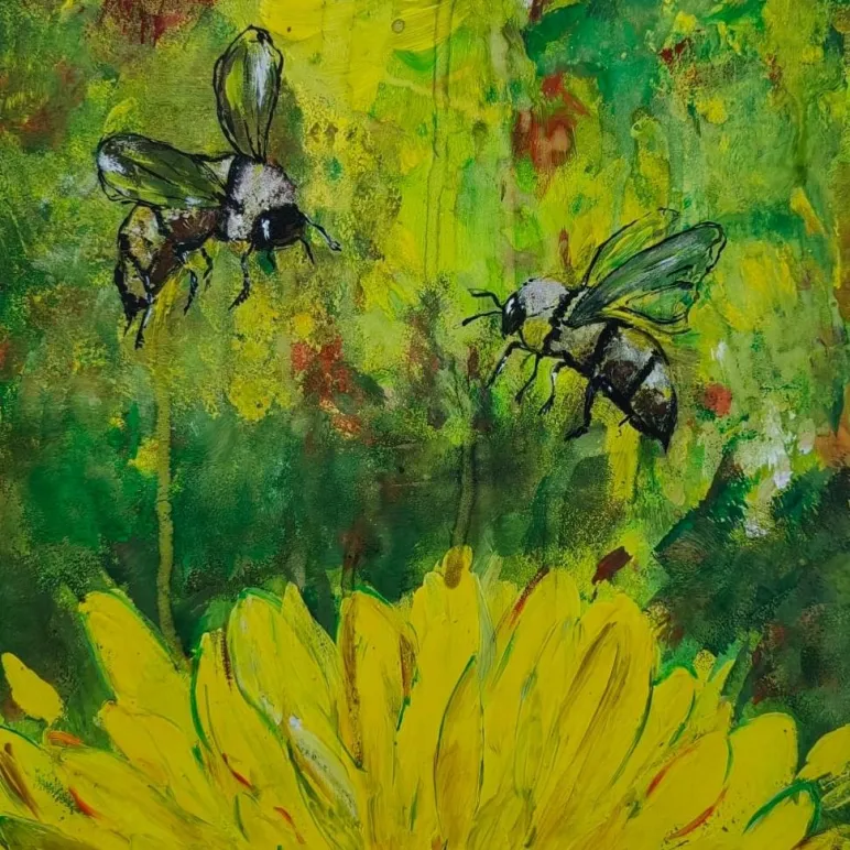 Картина "Пчелы".
