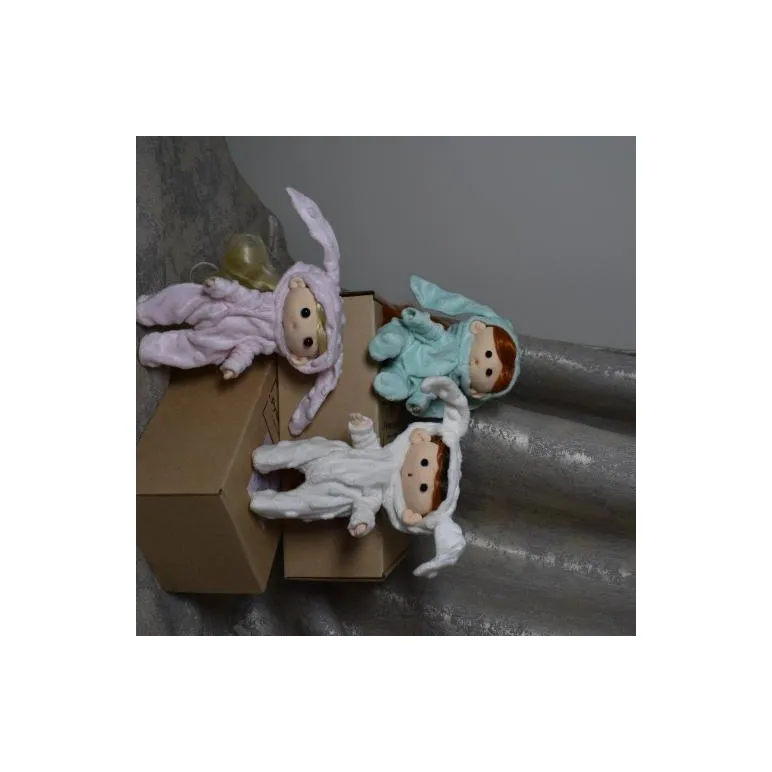 Текстильная интерьерная игровая кукла ручной работы