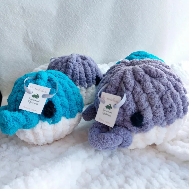 Голубой китёнок Том и серый Билл