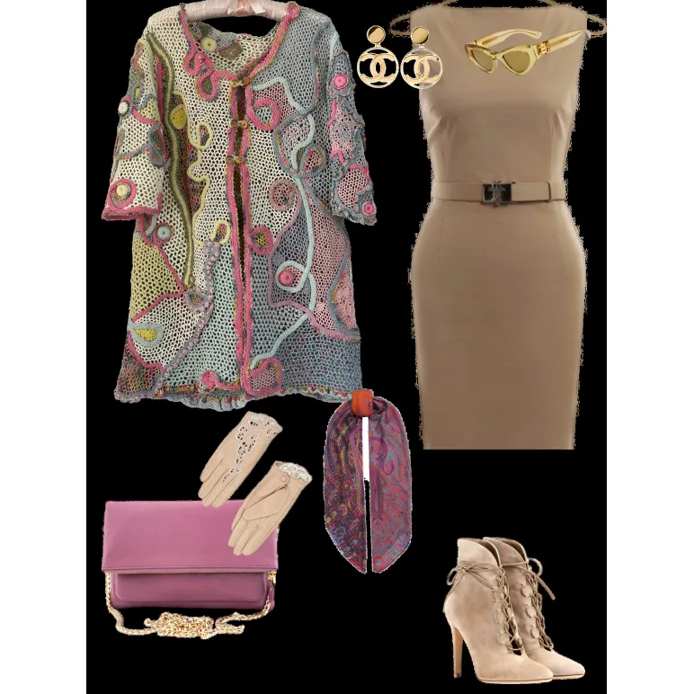 ИРЛАНДКА летний ажурный жакет