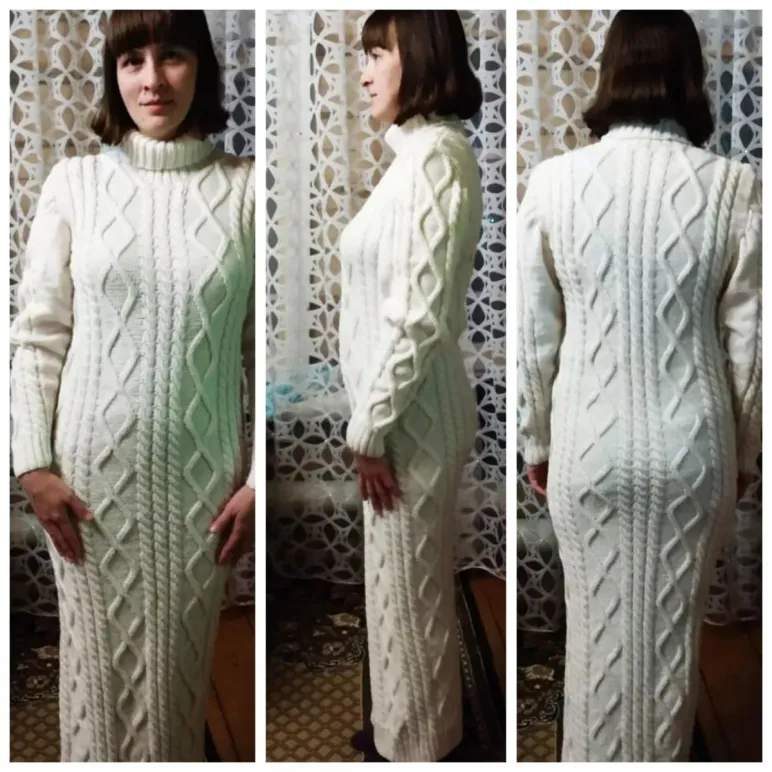 Платье длинное