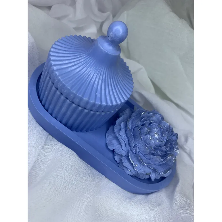 Набор подставка, шкатулка, аромакамень Небо