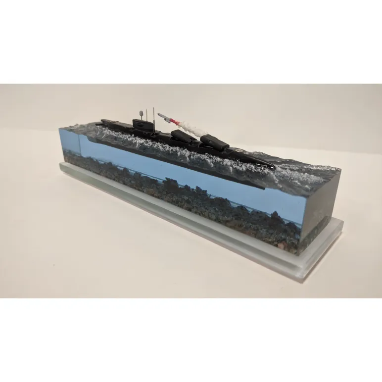 АПЛ 675 «ECHO-II» с пуском КР. Подводная лодка