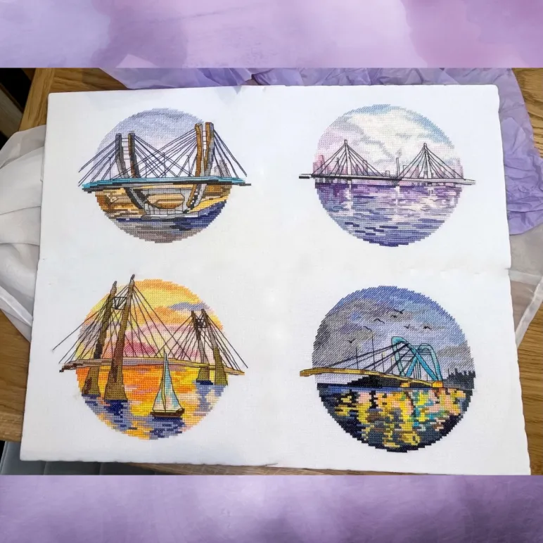 Набор для вышивания крестом "Новый Петербург"