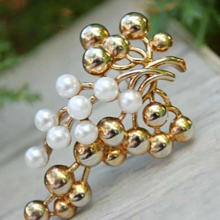 Коллекционная брошь 1940-е CROWN TRIFARI