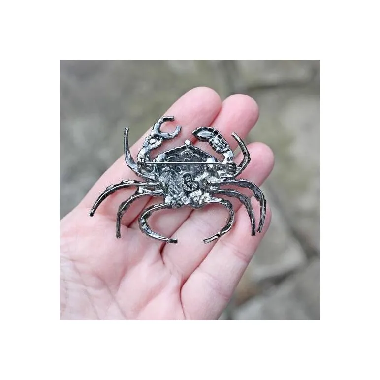 Коллекционная брошь "Краб" BETTINA VON WALHOFF