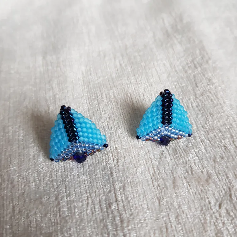 Подвеска, двойная брошь, серьги и серьги гвоздики "Вдохновение"