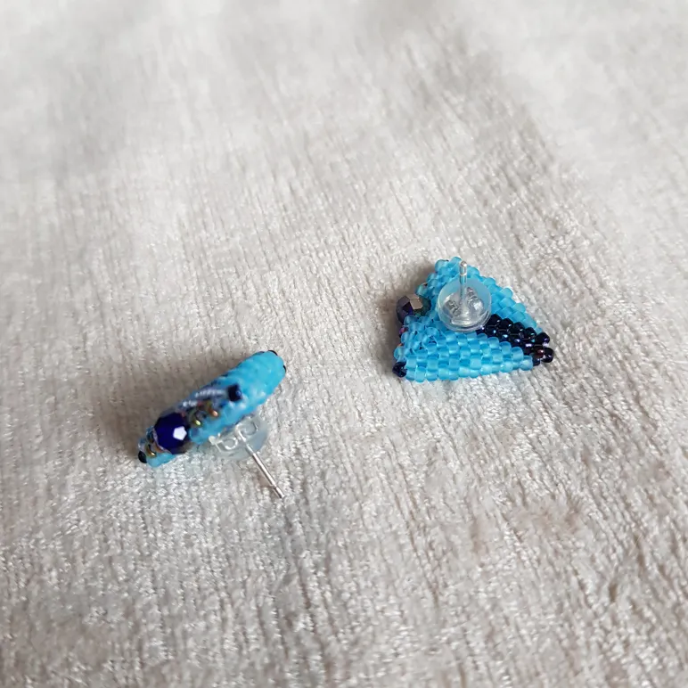 Подвеска, двойная брошь, серьги и серьги гвоздики "Вдохновение"