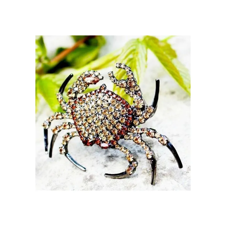 Коллекционная брошь "Краб" BETTINA VON WALHOFF