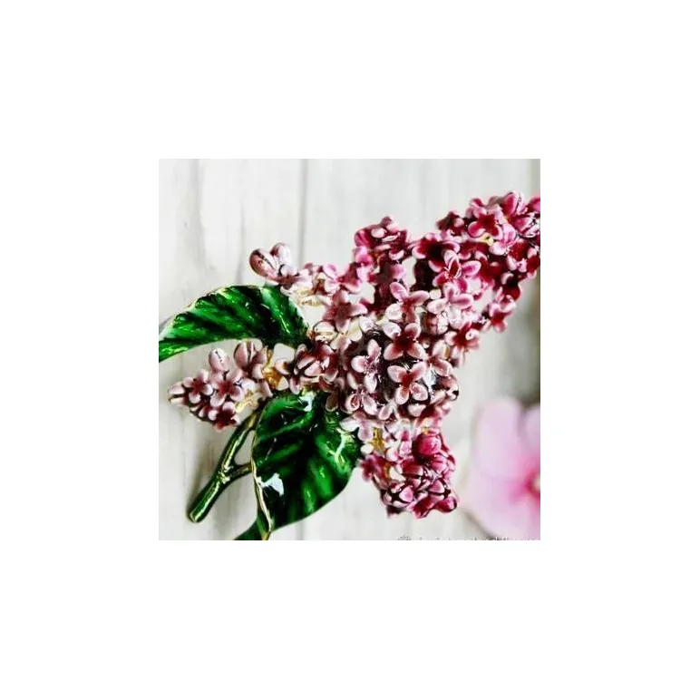 Коллекционная брошь, большая "Сирень" MUSEUM OF FINE ARTS