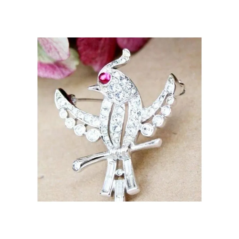 Коллекционная брошь от TRIFARI 1940-е ALFRED PHILIPPE