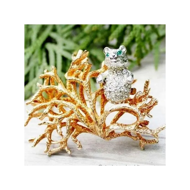 Коллекционная брошь 1950-е CASTLECLIFF