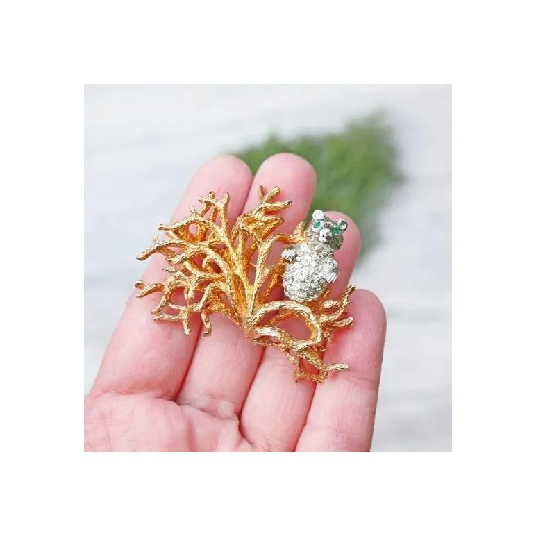 Коллекционная брошь 1950-е CASTLECLIFF