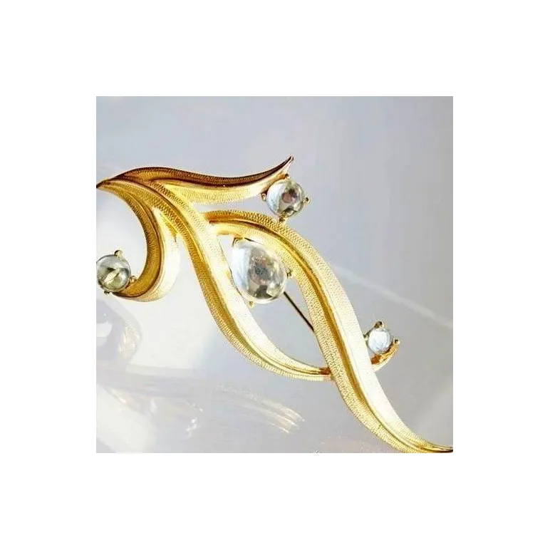 Винтажная, коллекционная брошь TRIFARI