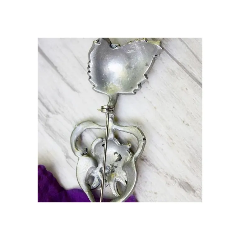 АНТИКВАРНАЯ БРОШЬ "ЦВЕТОЧНАЯ ФЕЯ" 1930-Е AUTENTICS Антикварная брошь "Цветочная фея" 1930-е AUTENTICS