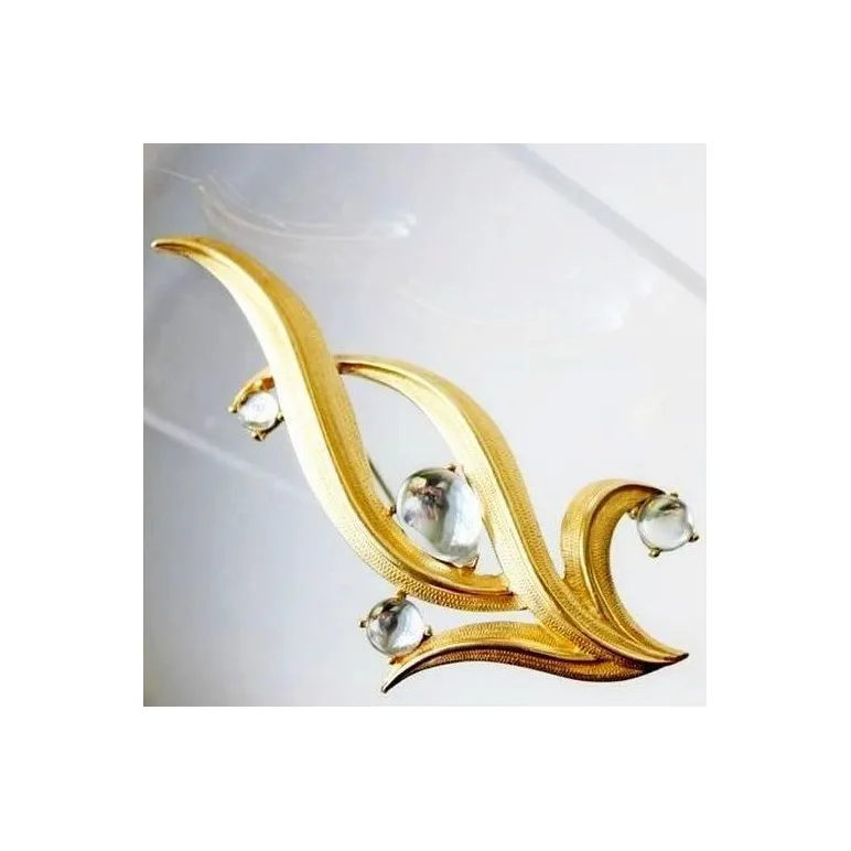 Винтажная, коллекционная брошь TRIFARI