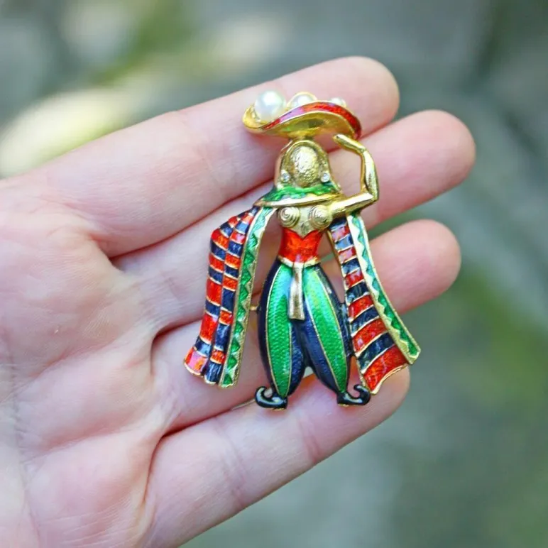 Коллекционная брошь 1970-е от SPHINX