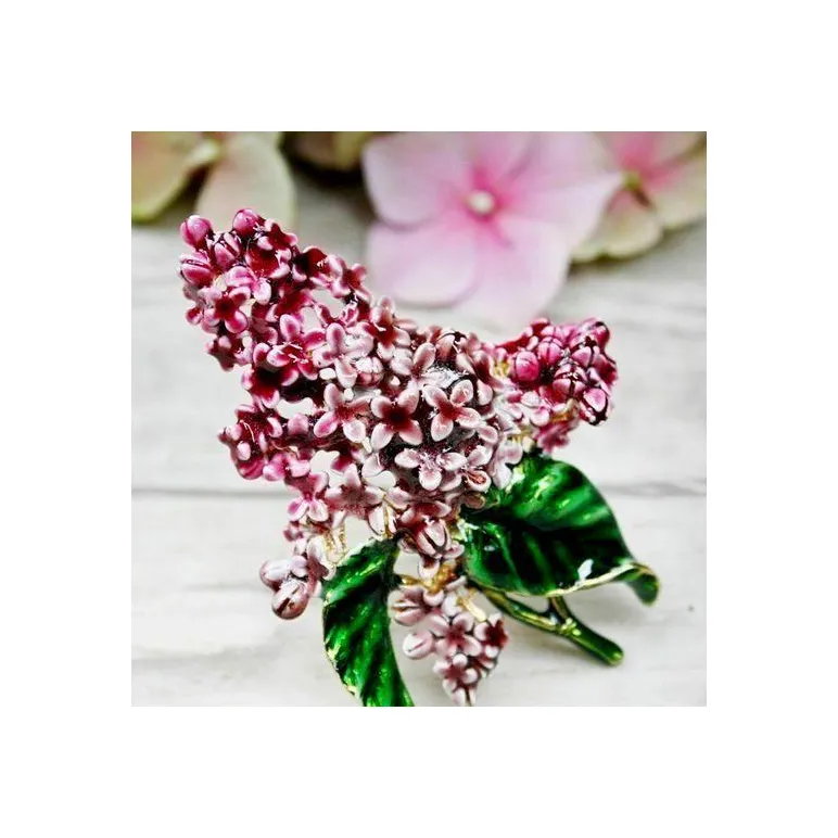 Коллекционная брошь, большая "Сирень" MUSEUM OF FINE ARTS