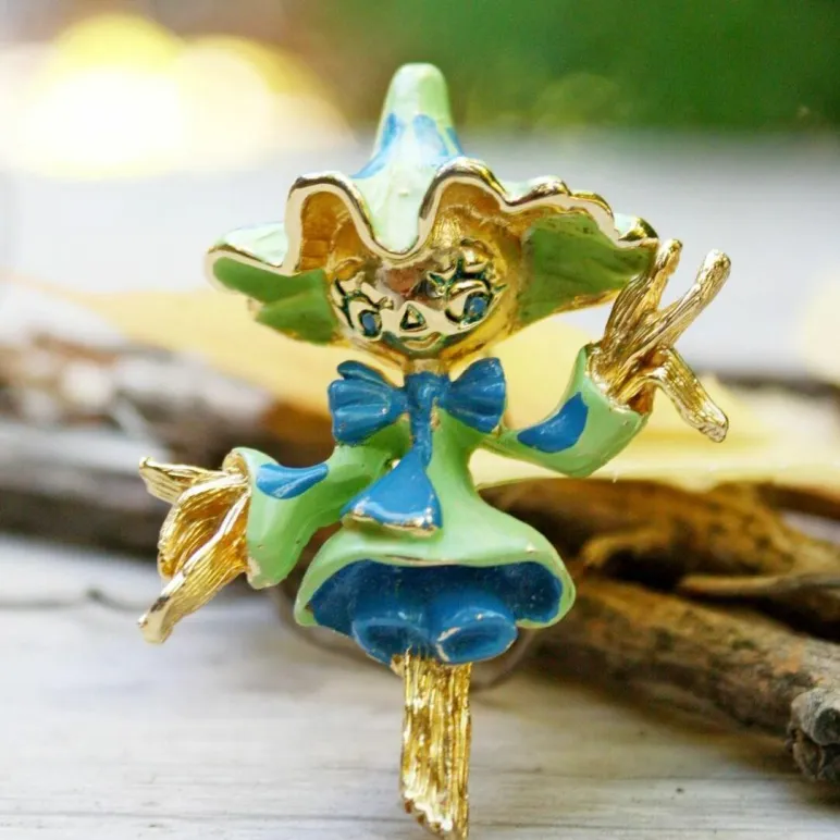 Коллекционная брошь от TORTOLANI 1960-е