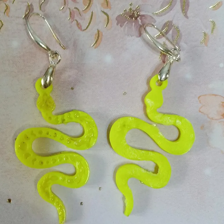 Серьги из полимерной глины