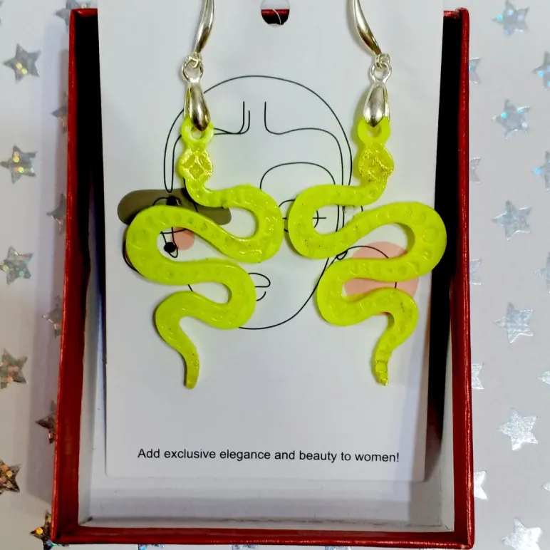 Серьги из полимерной глины