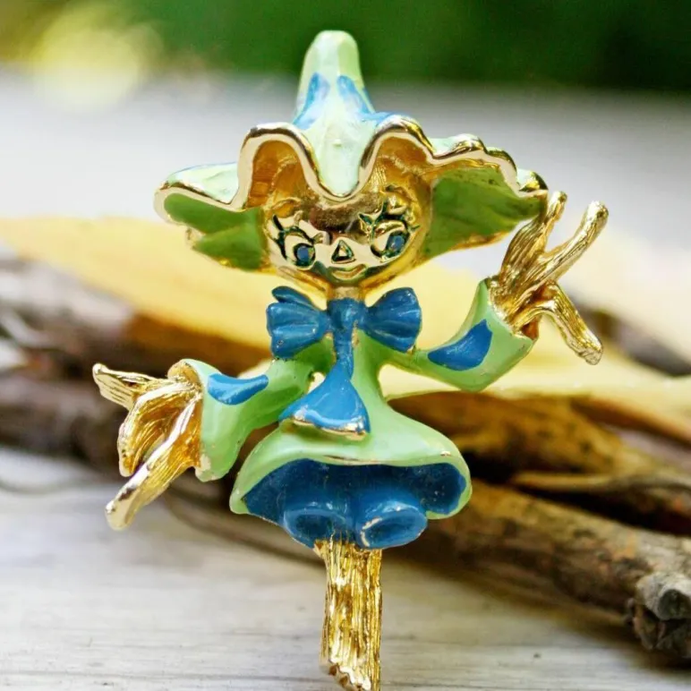 Коллекционная брошь от TORTOLANI 1960-е