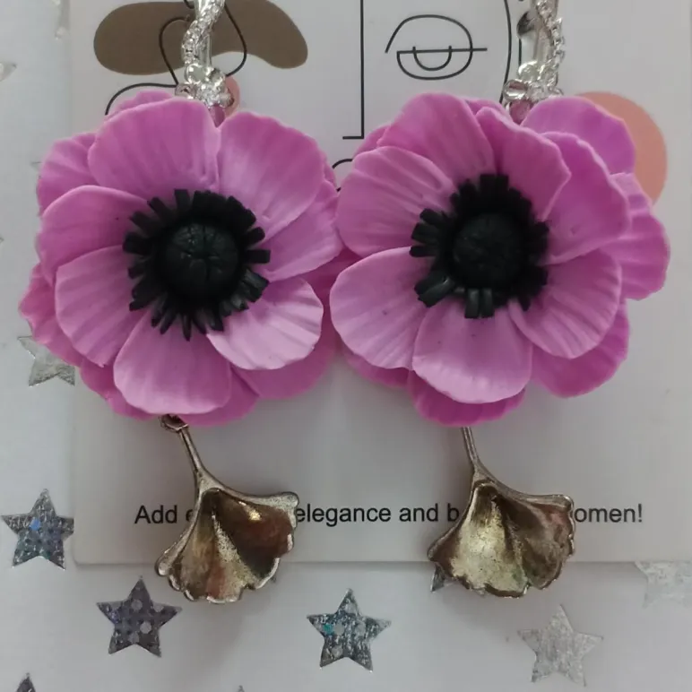 Серьги из полимерной глины