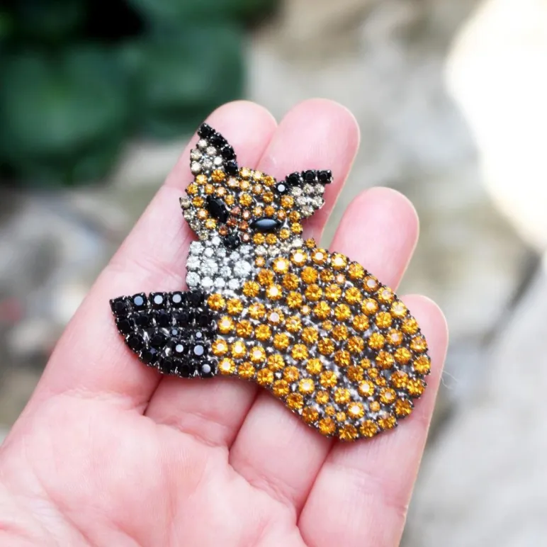 Коллекционная брошь от BETTINA VON WALHOF