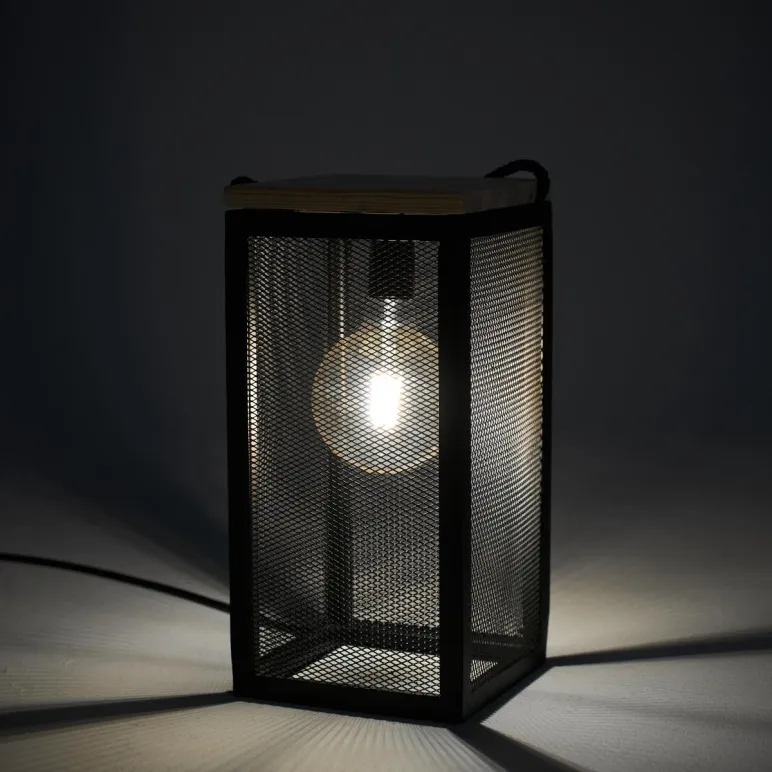 Светильник "Лофт" Сетка "с Декоративной лампой"