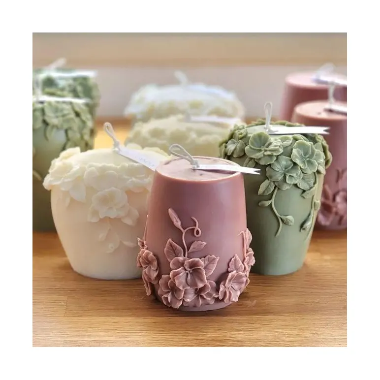 Свечи ручной работы, аромасвечи