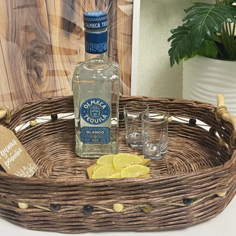 Поднос-корзина из эко-лозы